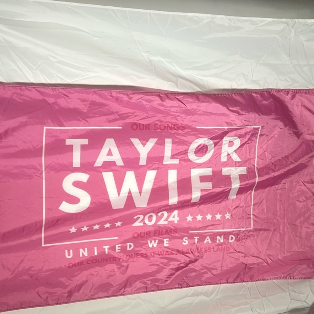 3’ x 5’ - Pink 2024 Taylor Swift Banner Room Decor Tic Toc